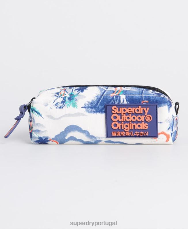 porta lápis hawaiian montana mulheres marinha acessórios Superdry 2208H6669