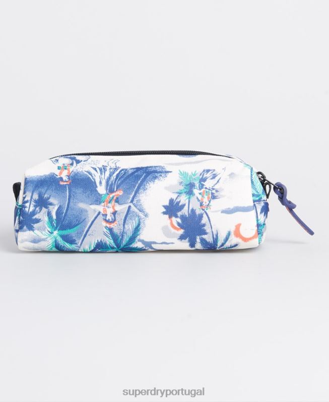 porta lápis hawaiian montana mulheres marinha acessórios Superdry 2208H6669