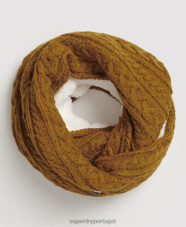 laço de cabo gracie mulheres amarelo acessórios Superdry 2208H4337