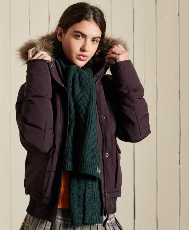 lenço de cabo lux mulheres verde acessórios Superdry 2208H4301