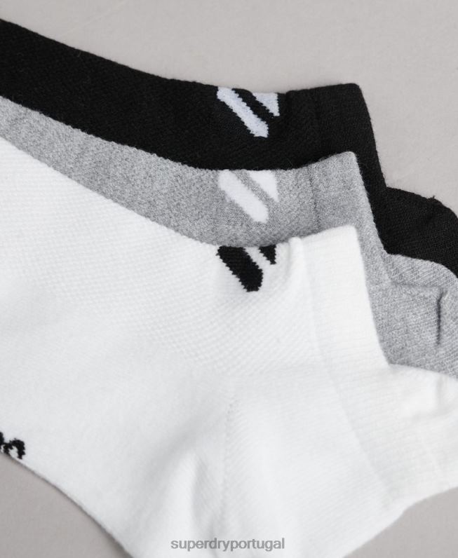 meias coolmax mulheres branco acessórios Superdry 2208H4191