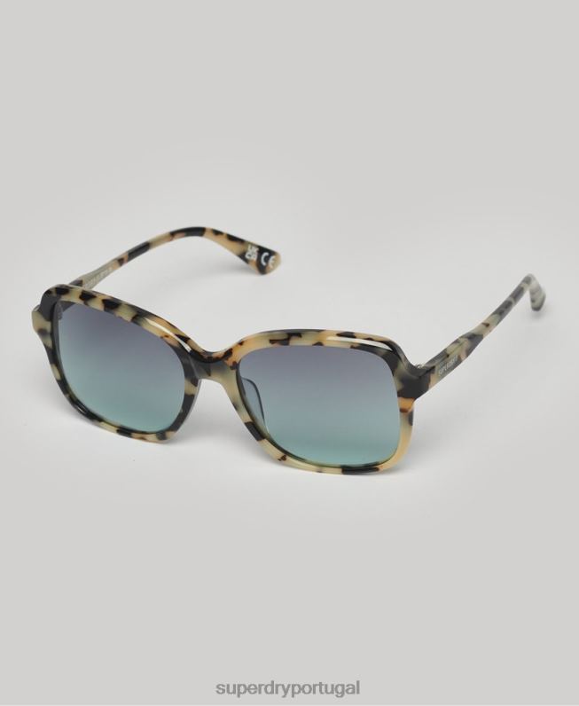 óculos de sol sdr arion mulheres bege acessórios Superdry 2208H2083