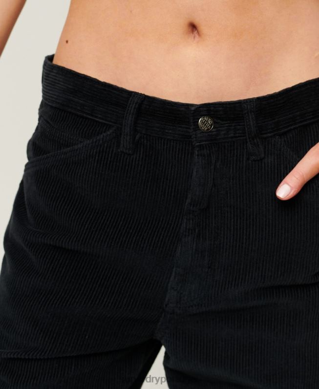 calças de carpinteiro mulheres marinha roupas Superdry 2208H2594