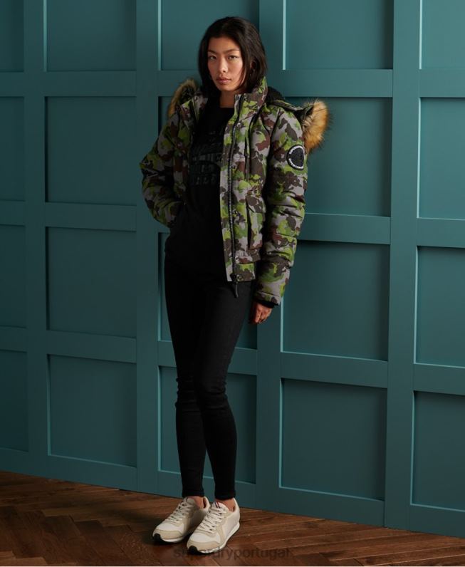 camiseta preta mulheres preto roupas Superdry 2208H2862