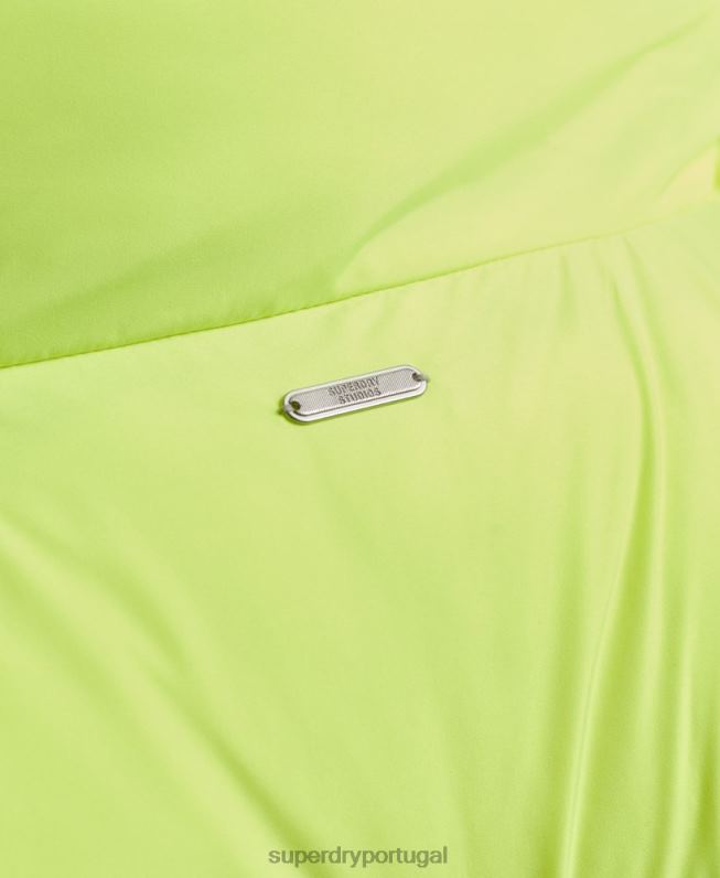 casaco curto mulheres verde roupas Superdry 2208H5498