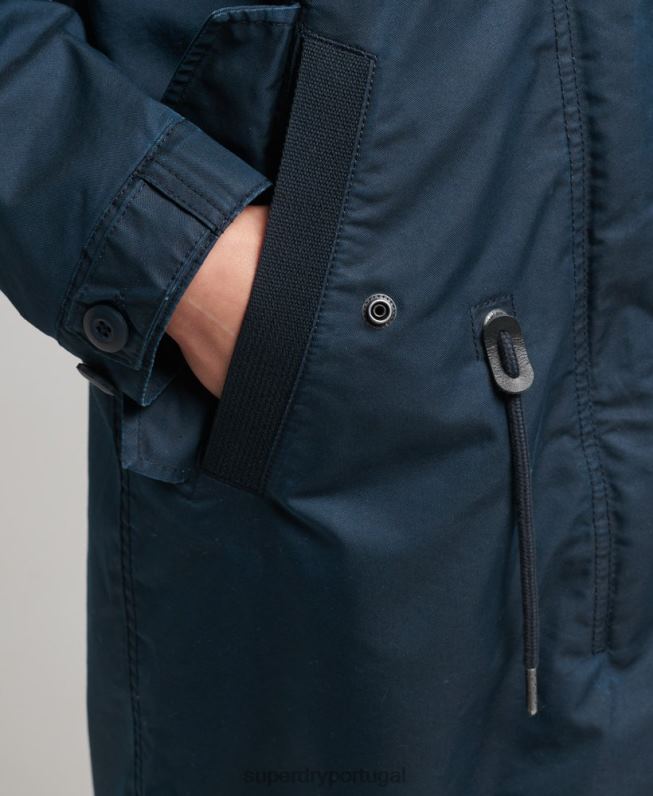 casaco de campo mulheres marinha roupas Superdry 2208H3545