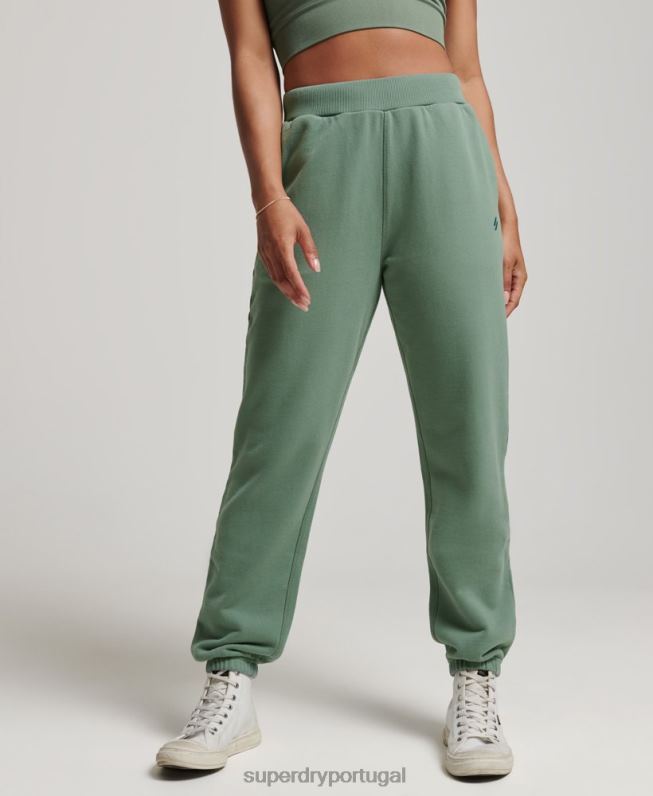 corredores altos do núcleo mulheres verde roupas Superdry 2208H3901