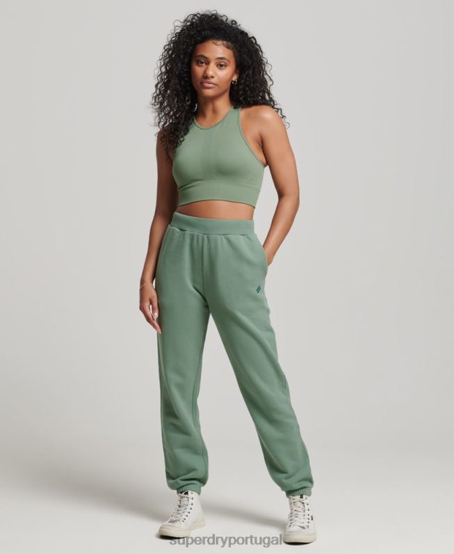 corredores altos do núcleo mulheres verde roupas Superdry 2208H3901