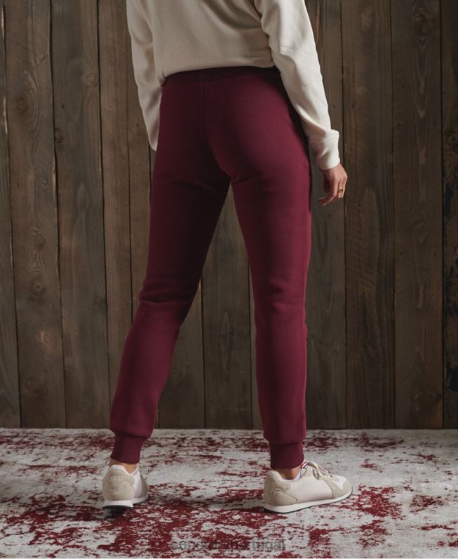 corredores clássicos de atletismo mulheres vermelho roupas Superdry 2208H3945