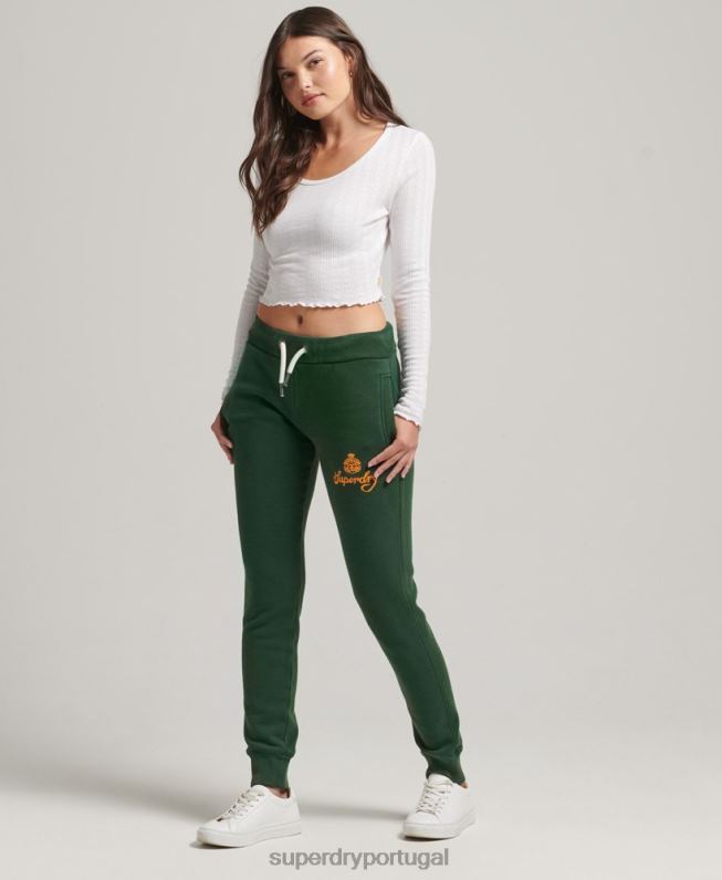 corredores de orgulho e artesanato mulheres verde roupas Superdry 2208H3910