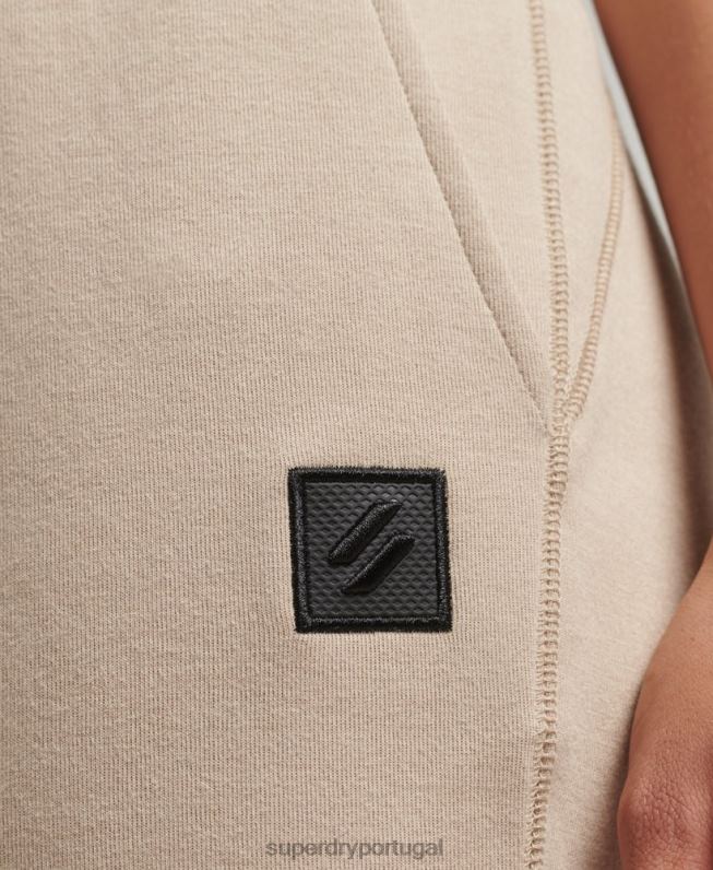 corredores de tecnologia mulheres bege roupas Superdry 2208H3917