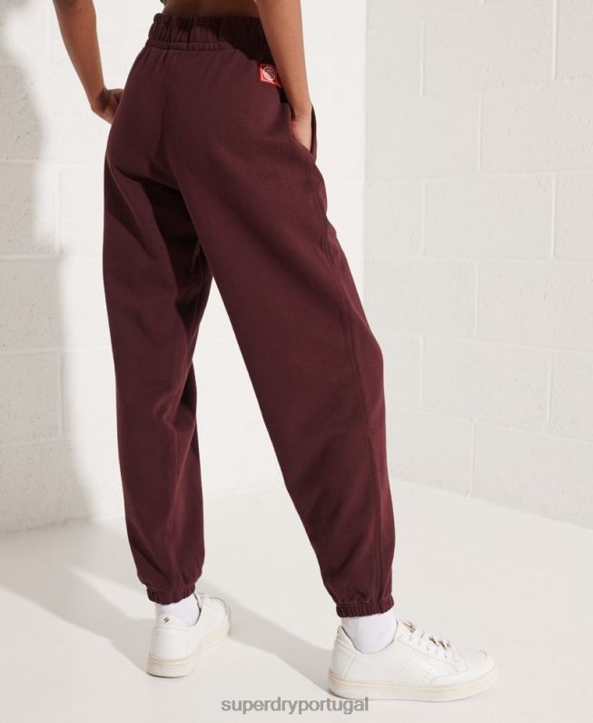 corredores gráficos da faculdade mulheres vermelho roupas Superdry 2208H3938