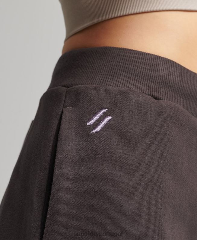 corredores principais mulheres cinza roupas Superdry 2208H3908