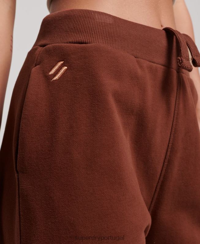 corredores principais mulheres marrom roupas Superdry 2208H3899