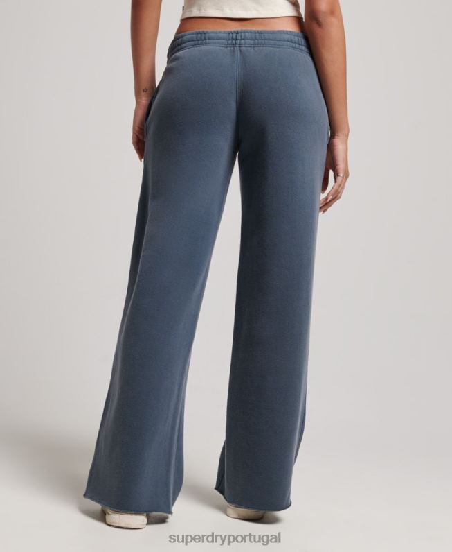 lavar corredores retos mulheres marinha roupas Superdry 2208H3904