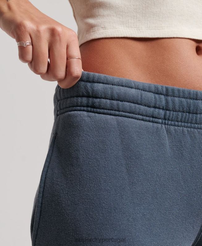 lavar corredores retos mulheres marinha roupas Superdry 2208H3904