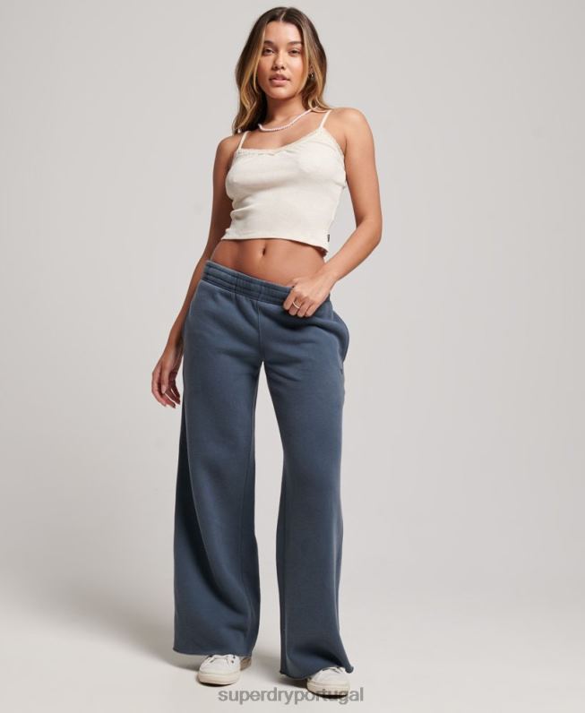 lavar corredores retos mulheres marinha roupas Superdry 2208H3904