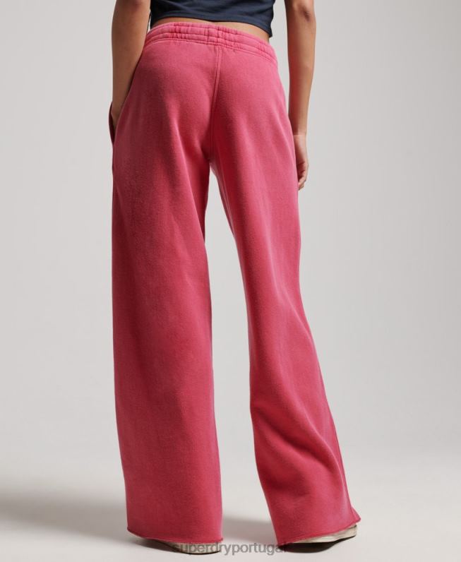 lavar corredores retos mulheres rosa roupas Superdry 2208H3894