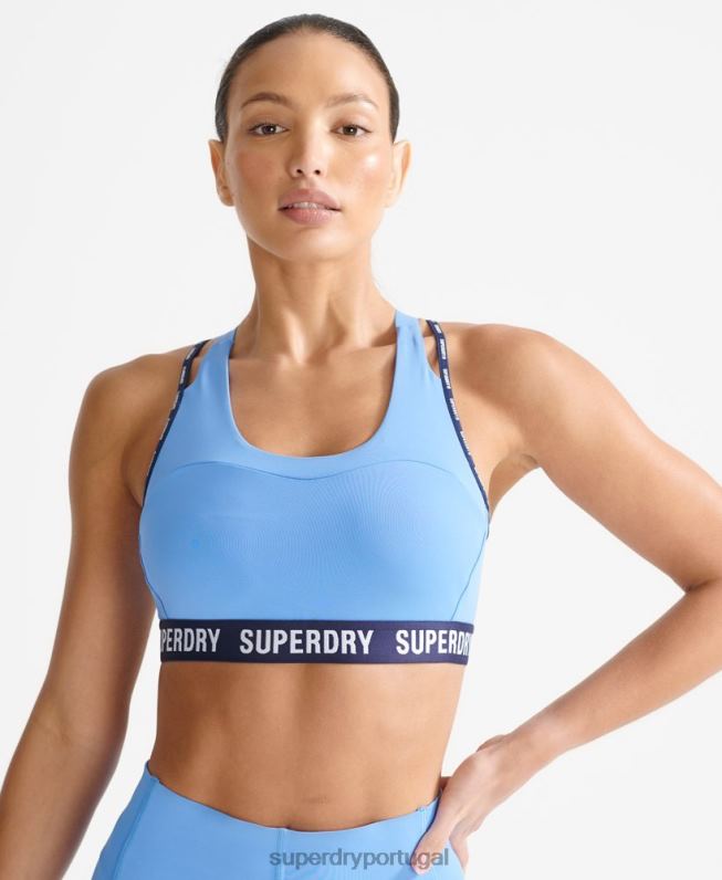 sutiã de corrida mulheres multi roupas Superdry 2208H4206