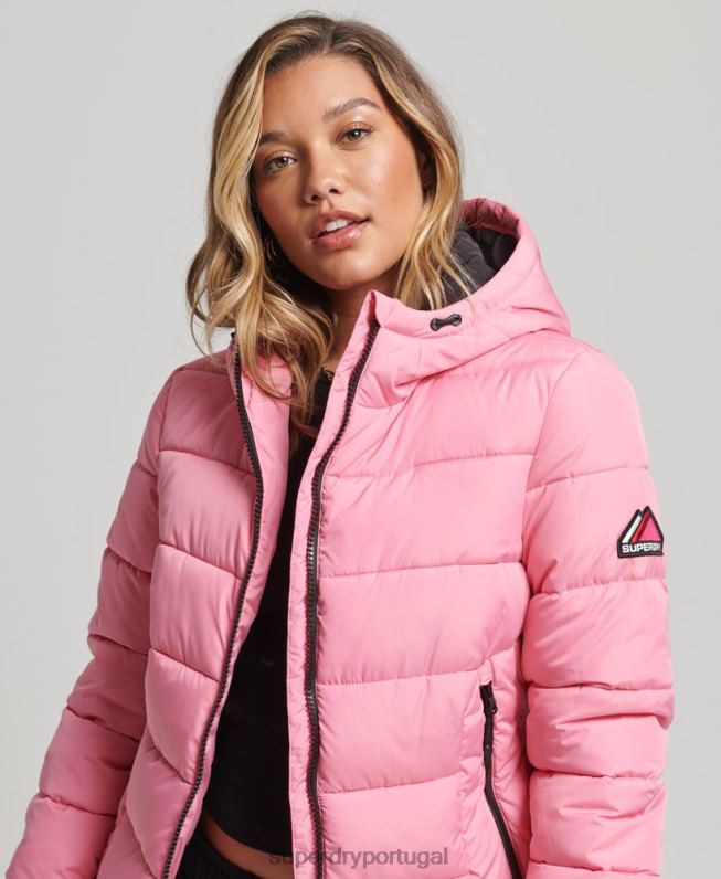 baiacu de esportes espirituais mulheres rosa roupas Superdry 2208H5428