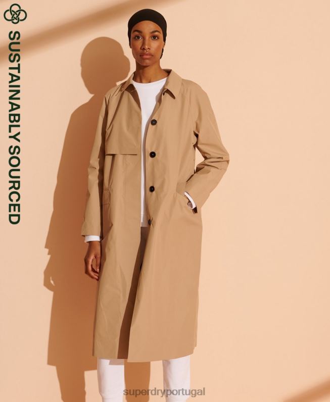 edição limitada tech mac mulheres bege roupas Superdry 2208H5691