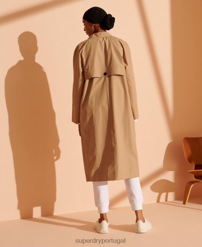 edição limitada tech mac mulheres bege roupas Superdry 2208H5691