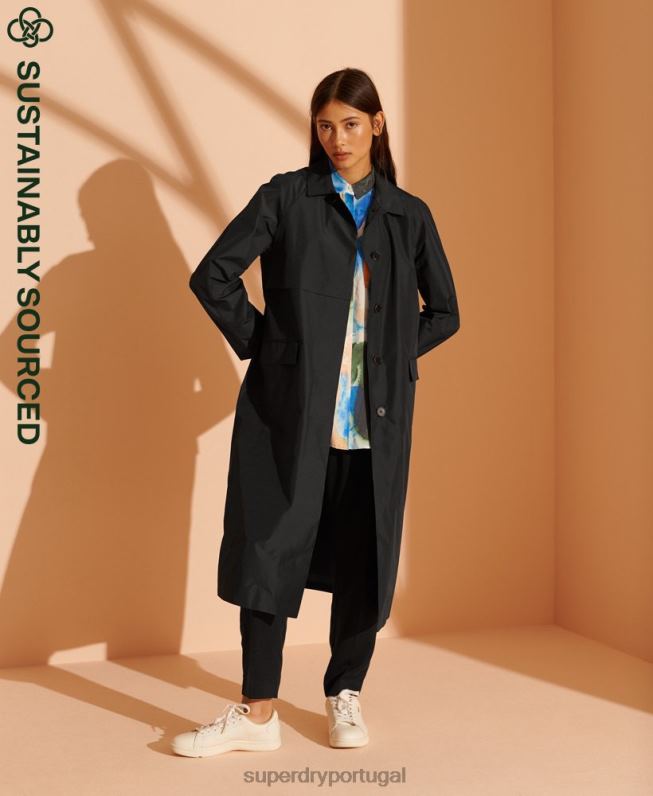 edição limitada tech mac mulheres preto roupas Superdry 2208H3843