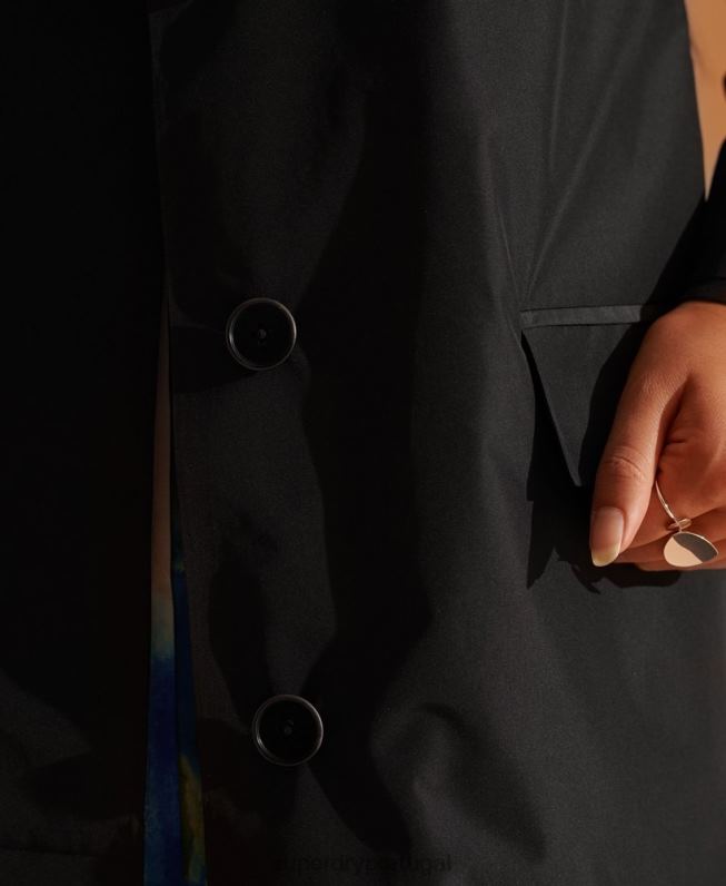 edição limitada tech mac mulheres preto roupas Superdry 2208H3843