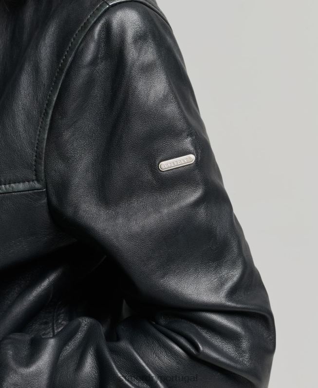 jaqueta de clube indie mulheres preto roupas Superdry 2208H5413