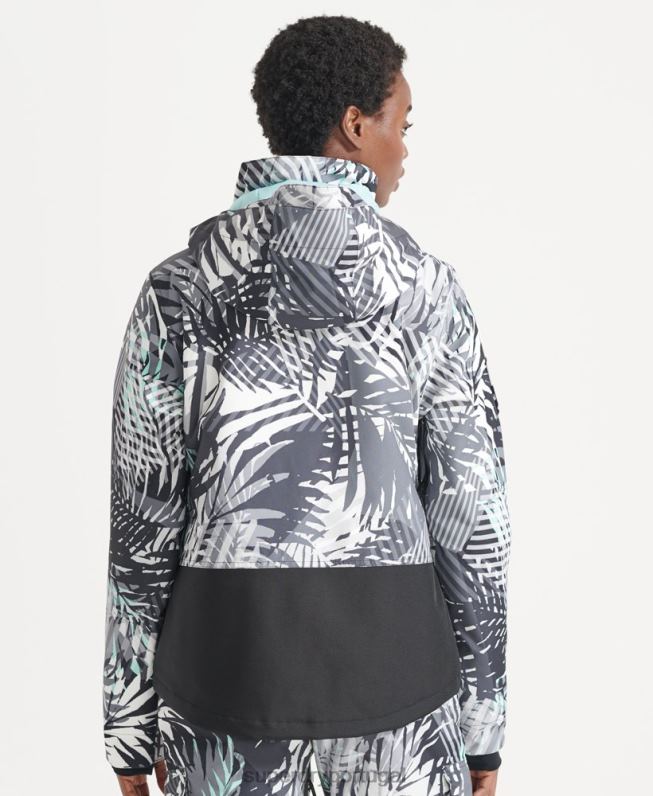 jaqueta de resgate final mulheres verde roupas Superdry 2208H5528