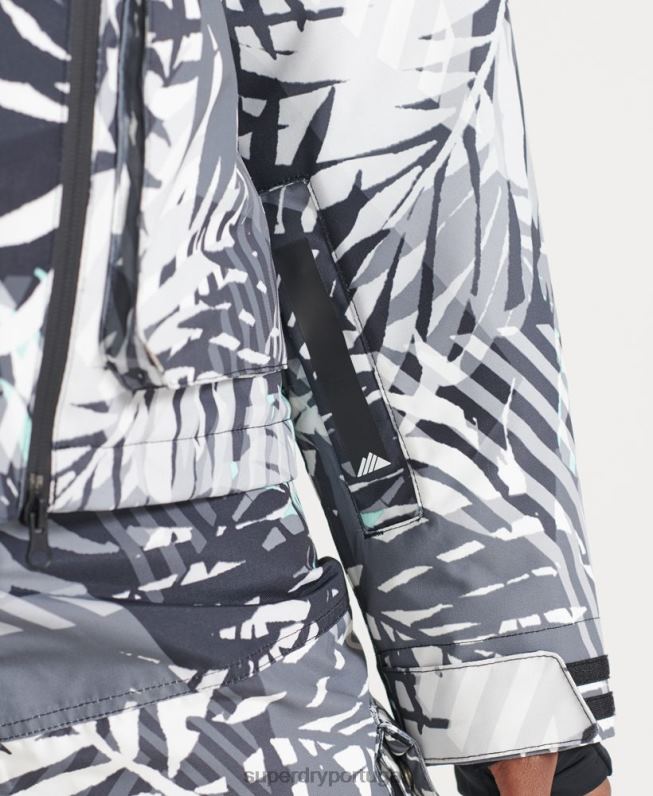 jaqueta de resgate final mulheres verde roupas Superdry 2208H5528