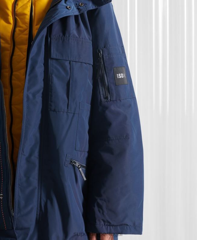 jaqueta dupla edição limitada sdx new york mulheres marinha roupas Superdry 2208H4763