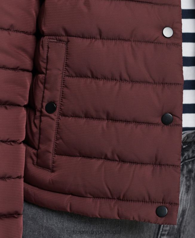 jaqueta fuji boxy mulheres vermelho roupas Superdry 2208H5535