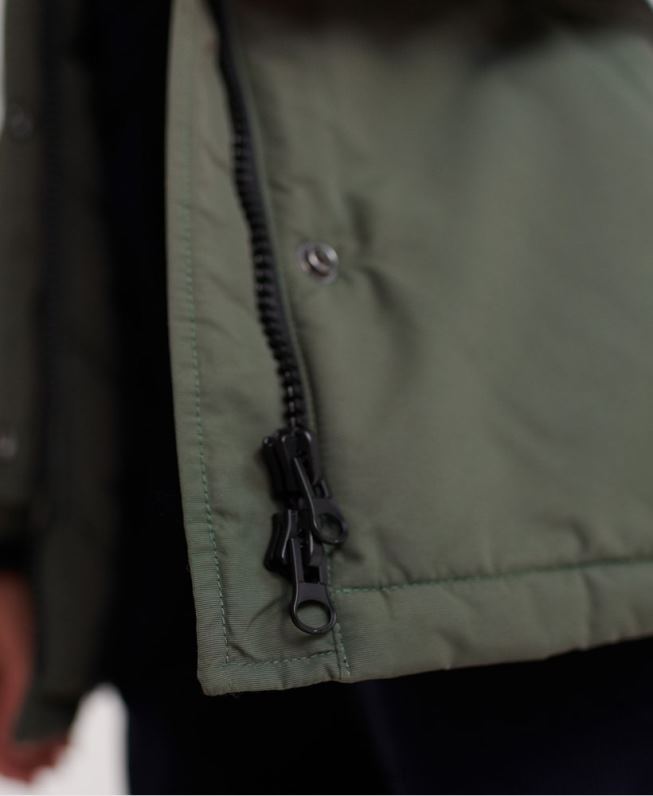 jaqueta parka ashley everest mulheres verde roupas Superdry 2208H5716