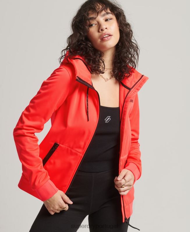 jaqueta softshell tech mulheres coral roupas Superdry 2208H5597