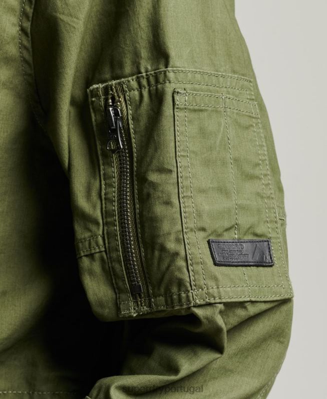 parka de campo mulheres caqui roupas Superdry 2208H5433
