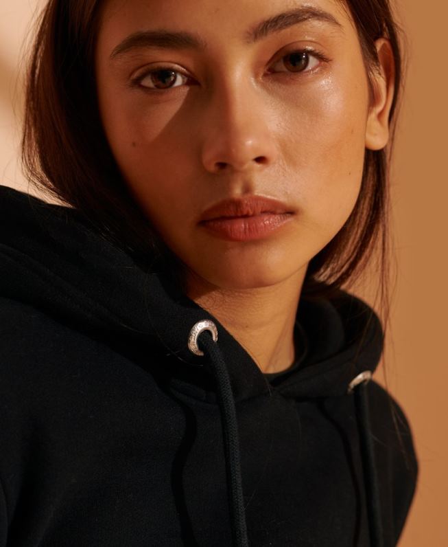 moletom de 2003 mulheres preto roupas Superdry 2208H5948