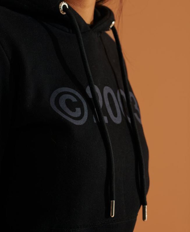 moletom de 2003 mulheres preto roupas Superdry 2208H5948