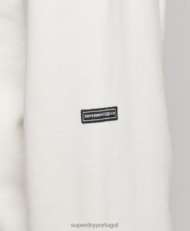 moletom folk nômade mulheres branco roupas Superdry 2208H3436