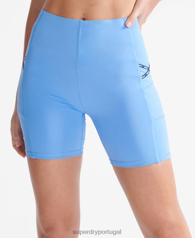correr shorts apertados mulheres multi roupas Superdry 2208H3169