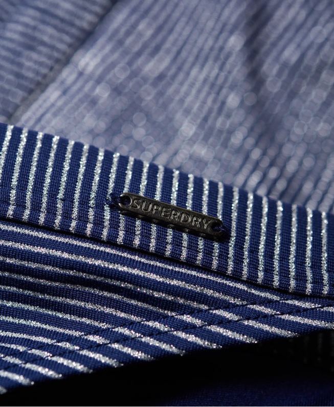 cuecas de biquíni fixas kasey mulheres marinha roupas Superdry 2208H3260