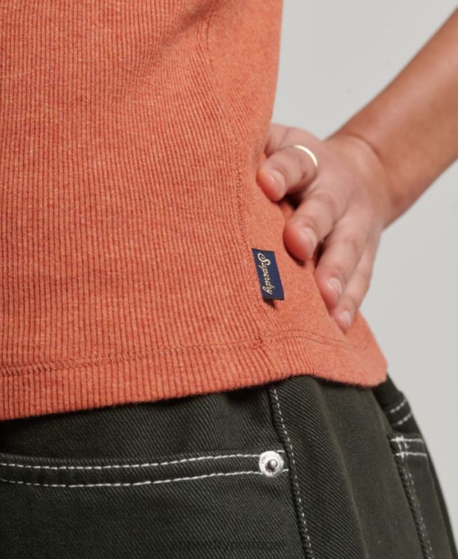 colete de corrida mulheres laranja roupas Superdry 2208H2912