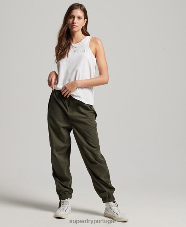 colete logotipo vintage mulheres branco roupas Superdry 2208H2883