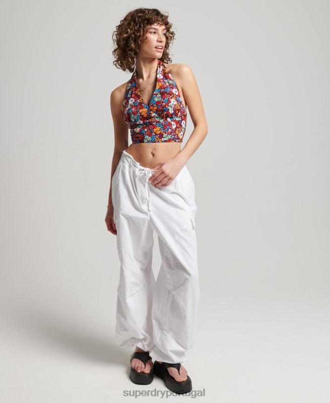 top vintage mulheres multi roupas Superdry 2208H3007