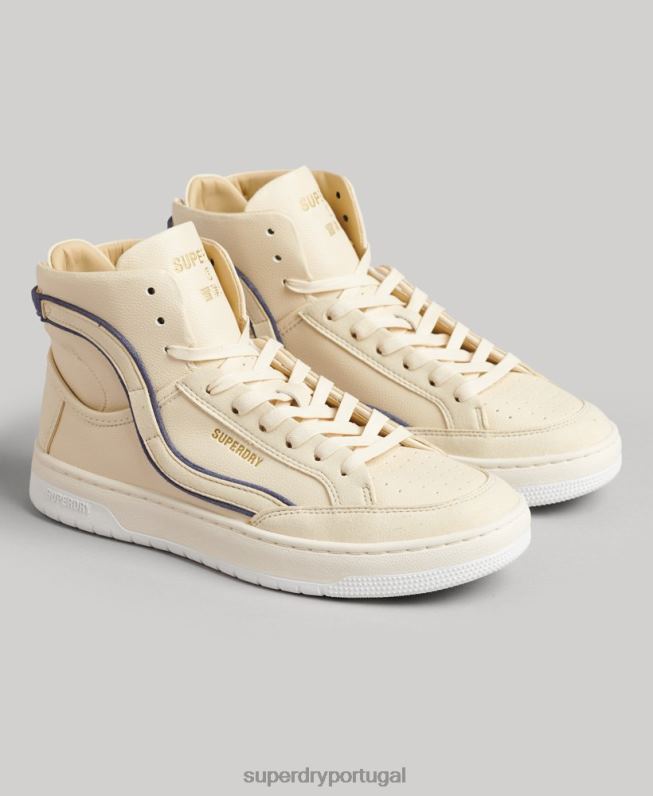 tênis vintage cano alto vegano mulheres nu sapato Superdry 2208H6729