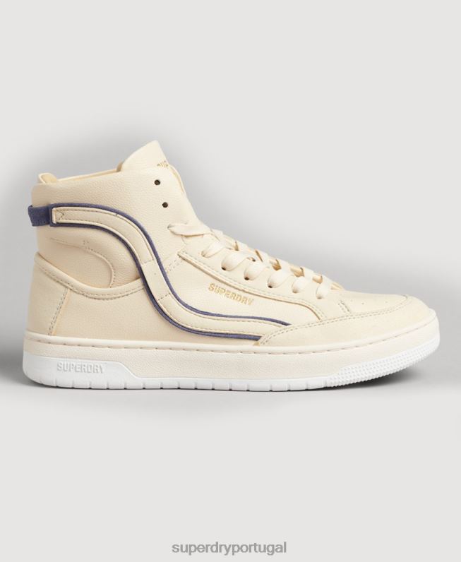 tênis vintage cano alto vegano mulheres nu sapato Superdry 2208H6729