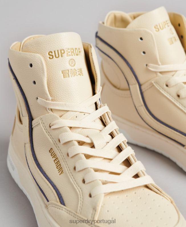 tênis vintage cano alto vegano mulheres nu sapato Superdry 2208H6729