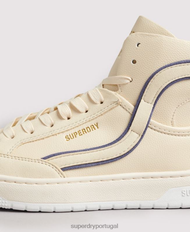 tênis vintage cano alto vegano mulheres nu sapato Superdry 2208H6729