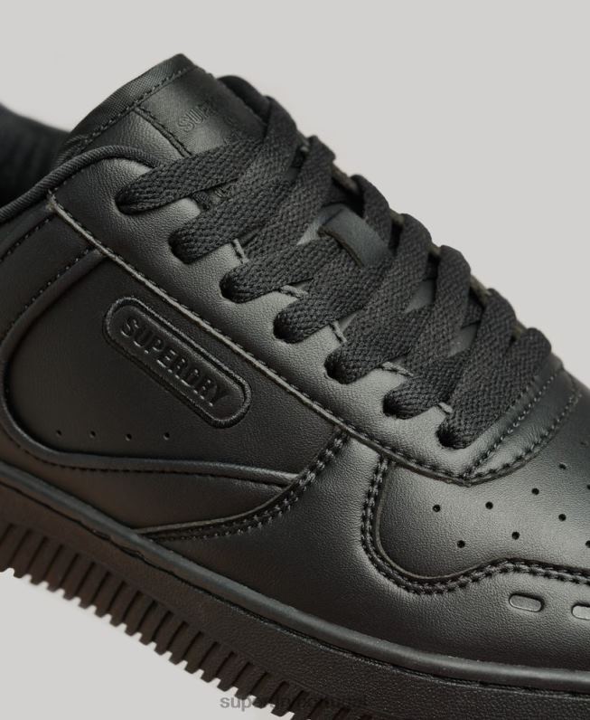 formadores de cesta vegan robustos mulheres preto sapato Superdry 2208H4425