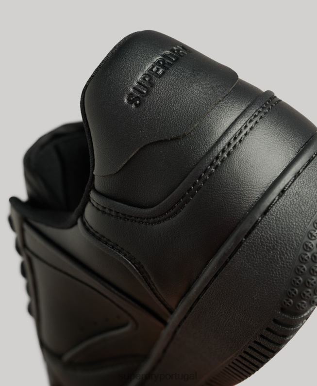 formadores de cesta vegan robustos mulheres preto sapato Superdry 2208H4425